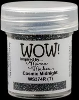 wow Cosmic Midnight embossing powder Mama Makes