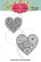 Coloring Hearts - Stanzen - Colorado Craft Company