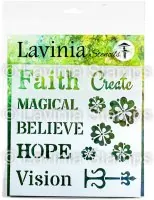 Words 1 - Stencil - Lavinia