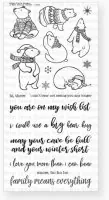 A Bear Kind Of Winter - Clear Stamps - Picket Fence Studios