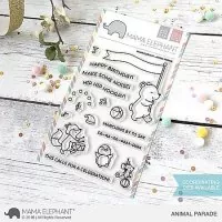 Animal Parade - Clear Stamps - Mama Elephant