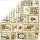 Christmas Collage Stamps - 12"x12"