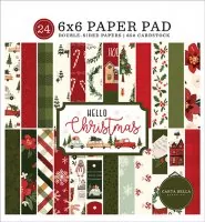 Hello Christmas - Paper Pack - 6"x6" - Carta Bella