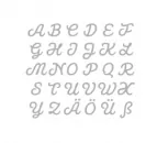 Connected Alphabet - Upper Case - Stanze - Rayher