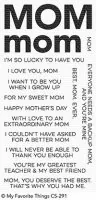 All About Mom - Stempel - MFT