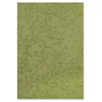 3-D Embossing Folder - Winter Foliage - Sizzix