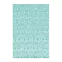 Multi-level Texture Fades Embossing Folder - Geo Crystals - Sizzix