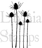 Silhouette Thistle - Clear Stamps - Lavinia
