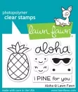 LF1417 Aloha lawn fawn clear stamps