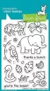 Critters in the Jungle - Stempel