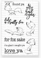 Like a Crafty Fox - Clear Stamps - Picket Fence Studios