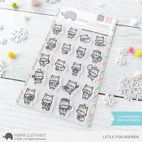 Little Fox Agenda - Clear Stamps - Mama Elephant