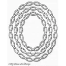Linked Chain Oval Frames - Stanzen