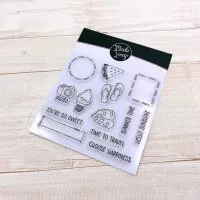 Postage Summer - Clear Stamps - ModaScrap