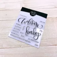 Welcome Baby - Clear Stamps - ModaScrap