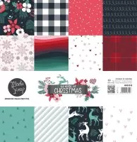 ModaScrap - The Magic of Christmas - Paper Pack - 12"x12"