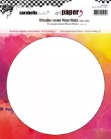Round Mixed Media Paper - Carabelle Studio - 6,6
