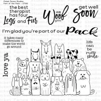 Part of the Pack - Clear Stamps - Picket Fence Studios