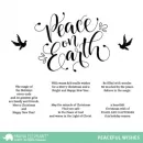 Peaceful Wishes - Clear Stamps - Mama Elephant