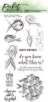 One Year Older - Clear Stamps - Picket Fence Studios