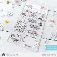 Sincerely Yours - Clear Stamps - Mama Elephant