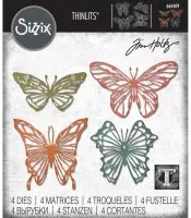 Scribbly Butterflies - Thinlits - Stanzen - Tim Holtz