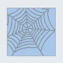 Spinnen-Netz - Kite Schablonen