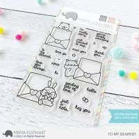 To My Dearest Clear Stamps Stempel Mama Elephant