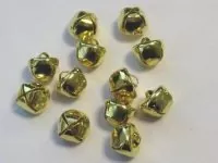 Christmas Bells - 10mm - Gold - CraftEmotions