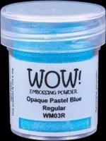 WOW Embossing Powder - Opaque Pastel Blue - Regular